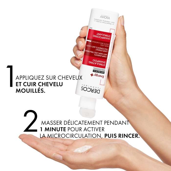 VICHY DERCOS TECHNIQUE ENERGY + SHAMPOING STIMULANT ANTI CHUTE 200 ML VICHY DERCOS TECHNIQUE ENERGY + SHAMPOING STIMULANT ANTI CHUTE 200 ML