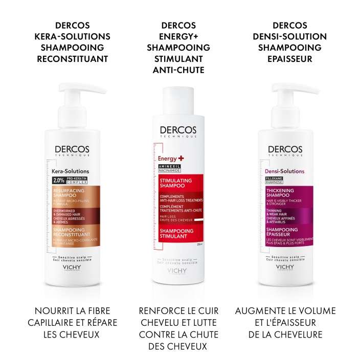 VICHY DERCOS TECHNIQUE ENERGY + SHAMPOING STIMULANT ANTI CHUTE 200 ML VICHY DERCOS TECHNIQUE ENERGY + SHAMPOING STIMULANT ANTI CHUTE 200 ML