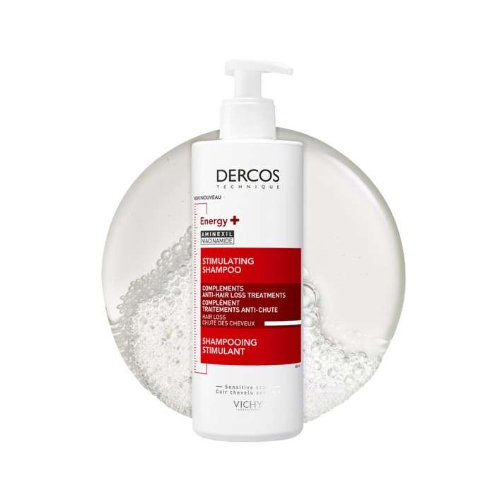 VICHY DERCOS ENERGY + SHAMPOOING STIMULANT ANTI CHUTE 400 ML VICHY DERCOS ENERGY + SHAMPOOING STIMULANT ANTI CHUTE 400 ML