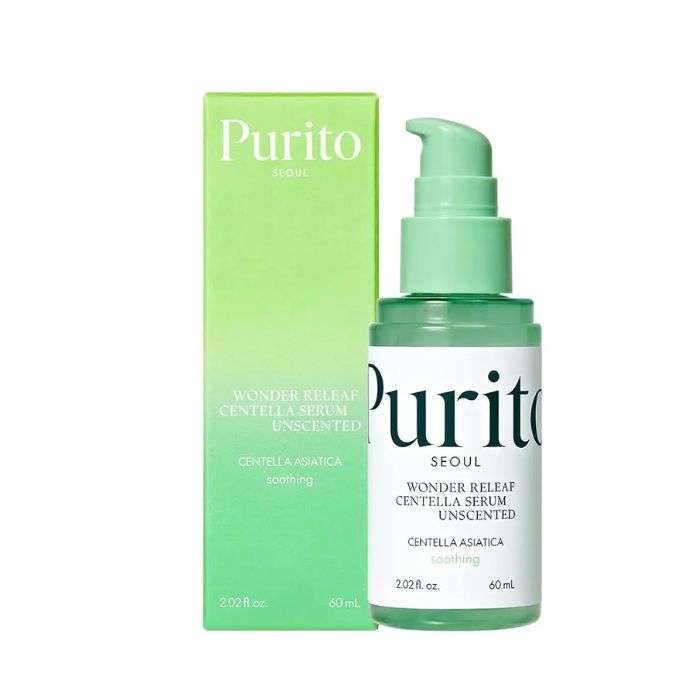 PURITO WONDER RELEAF CENTELLA SERUM UNSCENTED 60ML PURITO WONDER RELEAF CENTELLA SERUM UNSCENTED 60ML