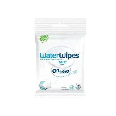 WATERWIPES LINGETTES ON THE GO PACK DE 10 WATERWIPES LINGETTES ON THE GO PACK DE 10