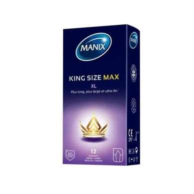 MANIX KING SIZE MAX XL 12 PRESERVATIFS MANIX KING SIZE MAX XL 12 PRESERVATIFS