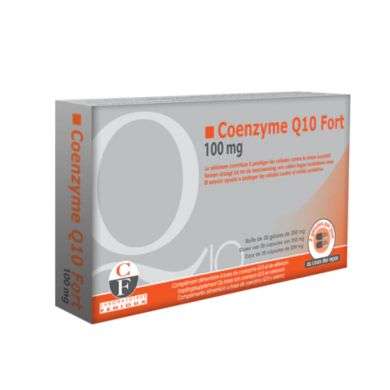 FENIOUX COENZYME Q10 FORT 100MG 30 GELULES  FENIOUX COENZYME Q10 FORT 100MG 30 GELULES