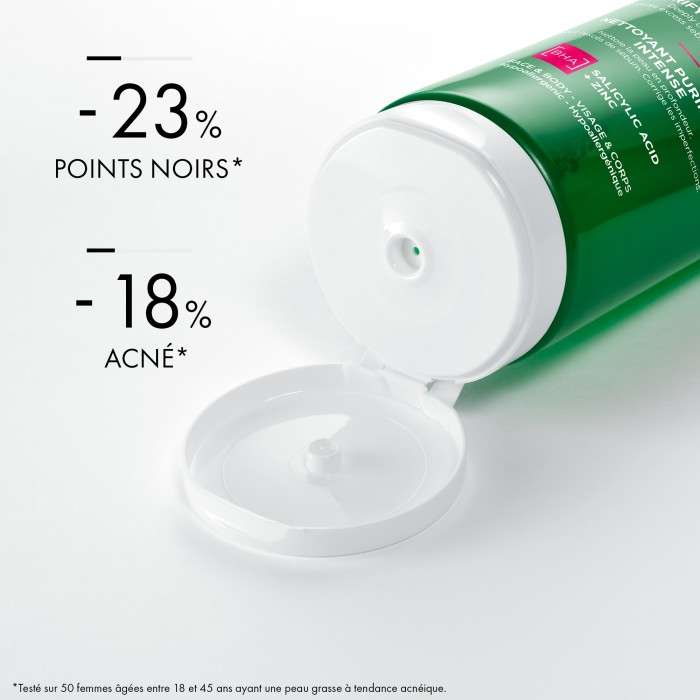 VICHY NORMADERM GEL PURIFIANT INTENSE PEAU GRASSE ET ACNEIQUE 400 ML