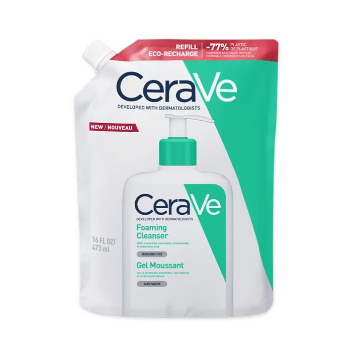 CERAVE GEL MOUSSANT ECO RECHARGE 473 ML CERAVE GEL MOUSSANT ECO RECHARGE 473 ML