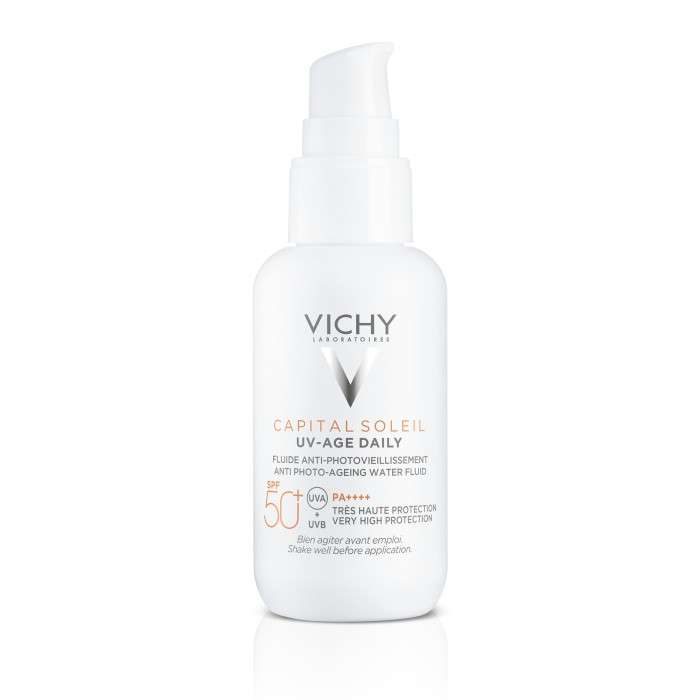 VICHY CAPITAL SOLEIL UV AGE DAILY SPF 50 FLUIDE ANTI PHOTOVIEILLISSEMENT 40 ML
