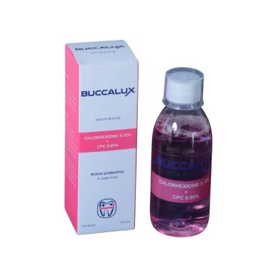 BUCCALUX BAIN DE BOUCHE CHLORHEXIDINE 0.12 + CPC 0.05 250 ML BUCCALUX BAIN DE BOUCHE CHLORHEXIDINE 0.12 + CPC 0.05 250 ML