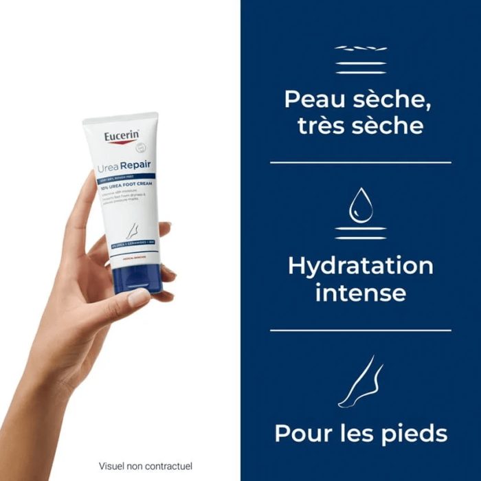 EUCERIN UREA REPAIR PLUS CREME PIEDS 10% D'UREE 100 ML EUCERIN UREA REPAIR PLUS CREME PIEDS 10% D'UREE 100 ML