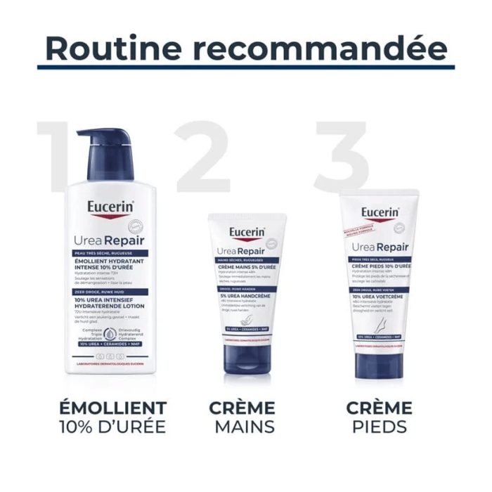 EUCERIN UREA REPAIR PLUS CREME PIEDS 10% D'UREE 100 ML EUCERIN UREA REPAIR PLUS CREME PIEDS 10% D'UREE 100 ML
