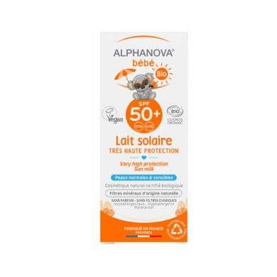 ALPHANOVA BEBE LAIT SOLAIRE SPF50+  ALPHANOVA BEBE LAIT SOLAIRE SPF50+