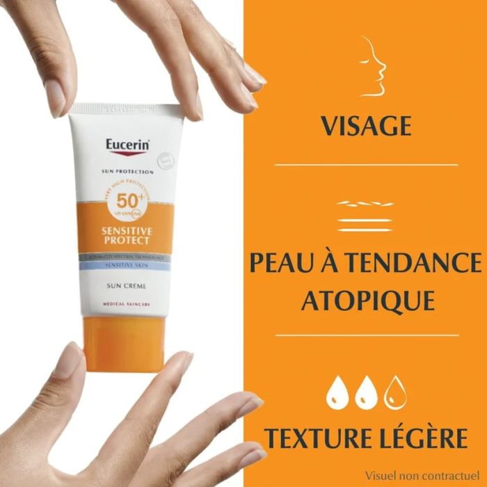 EUCERIN SUN SENSITIVE PROTECT CREME SPF50+ 50 ML EUCERIN SUN SENSITIVE PROTECT CREME SPF50+ 50 ML