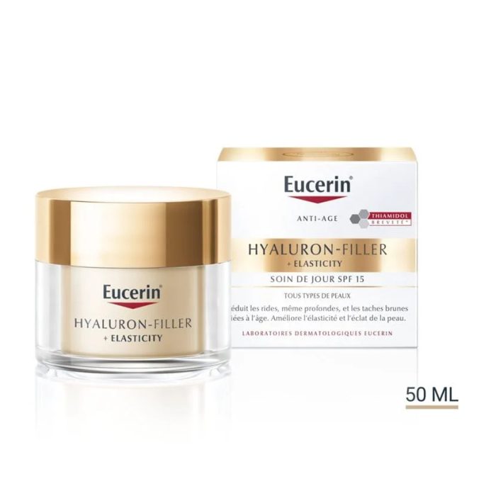 EUCERIN HYALURON FILLER + ELASTICITY SOIN DE JOUR 50 ML SPF 15 EUCERIN HYALURON FILLER + ELASTICITY SOIN DE JOUR 50 ML SPF 15