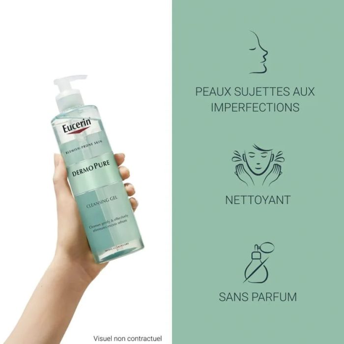 EUCERIN DERMOPURE GEL NETTOYANT 200 ML EUCERIN DERMOPURE GEL NETTOYANT 200 ML