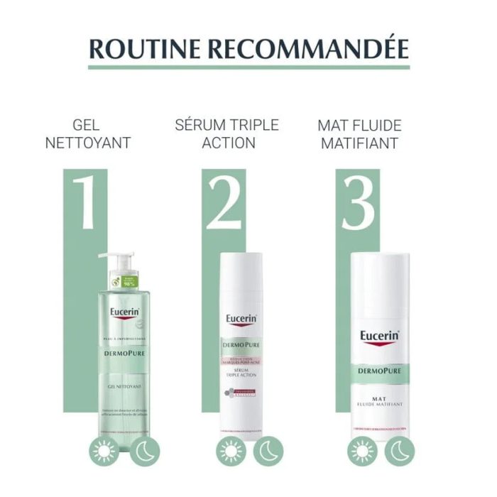 EUCERIN DERMOPURE GEL NETTOYANT 200 ML
