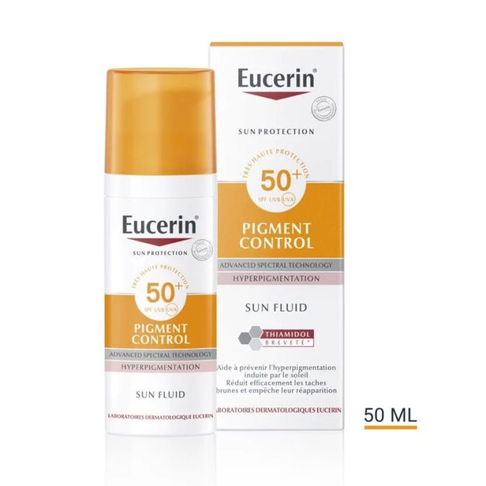 EUCERIN SUN FLUIDE PIGMENT CONTROL 50 ML SPF 50 EUCERIN SUN FLUIDE PIGMENT CONTROL 50 ML SPF 50