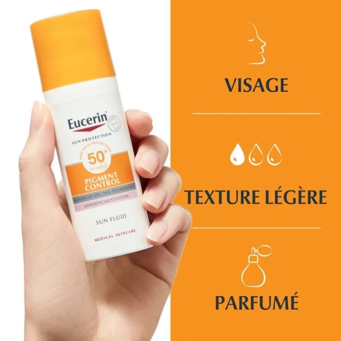 EUCERIN SUN FLUIDE PIGMENT CONTROL 50 ML SPF 50 EUCERIN SUN FLUIDE PIGMENT CONTROL 50 ML SPF 50