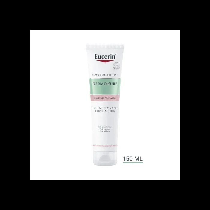 EUCERIN DERMOPURE GEL NETTOYANT TRIPLE ACTION 150 ML