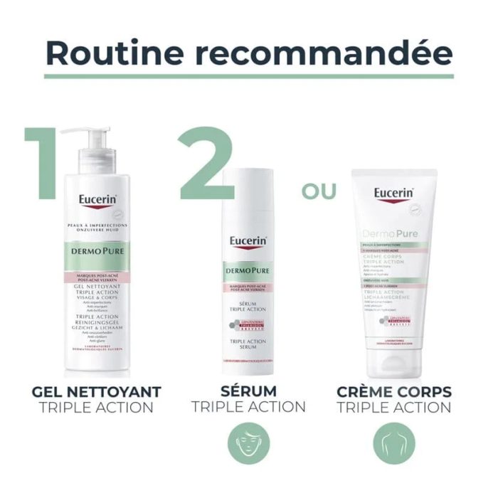 EUCERIN DERMOPURE GEL NETTOYANT TRIPLE ACTION 150 ML