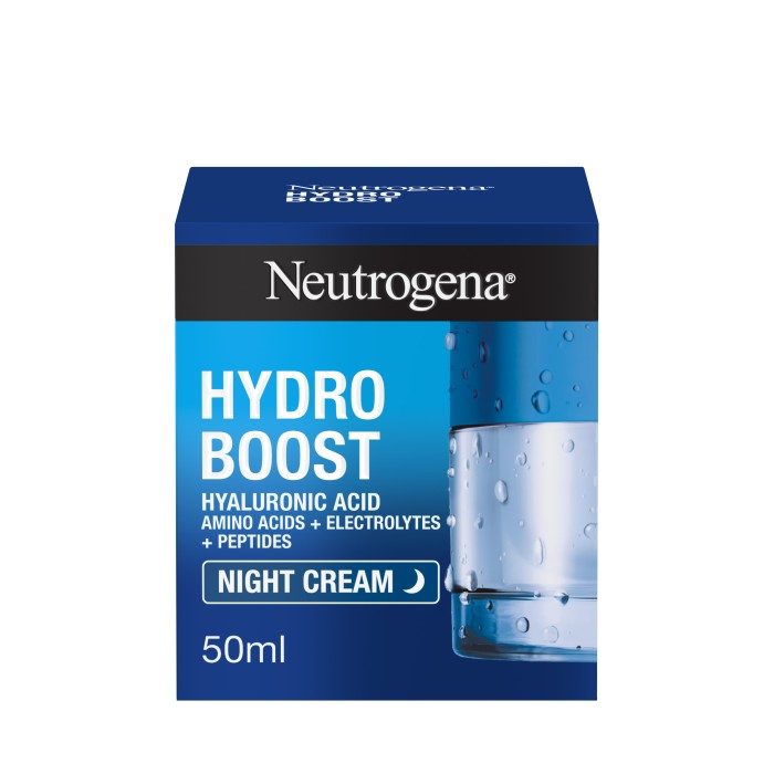 NEUTROGENA HYDRO BOOST CREME DE NUIT TOUS TYPES DE PEAUX 50ML NEUTROGENA HYDRO BOOST CREME DE NUIT TOUS TYPES DE PEAUX 50ML