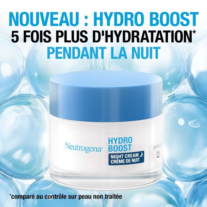 NEUTROGENA HYDRO BOOST CREME DE NUIT TOUS TYPES DE PEAUX 50ML NEUTROGENA HYDRO BOOST CREME DE NUIT TOUS TYPES DE PEAUX 50ML