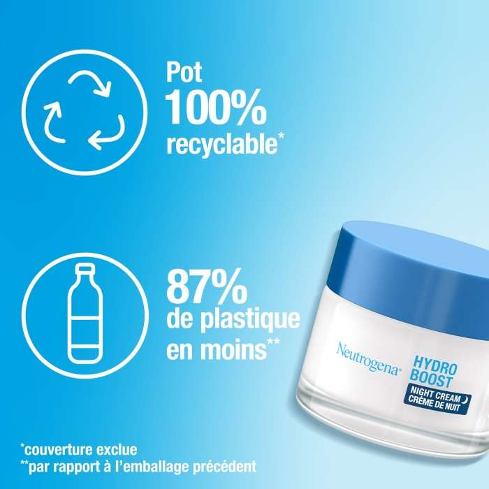 NEUTROGENA HYDRO BOOST CREME DE NUIT TOUS TYPES DE PEAUX 50ML NEUTROGENA HYDRO BOOST CREME DE NUIT TOUS TYPES DE PEAUX 50ML