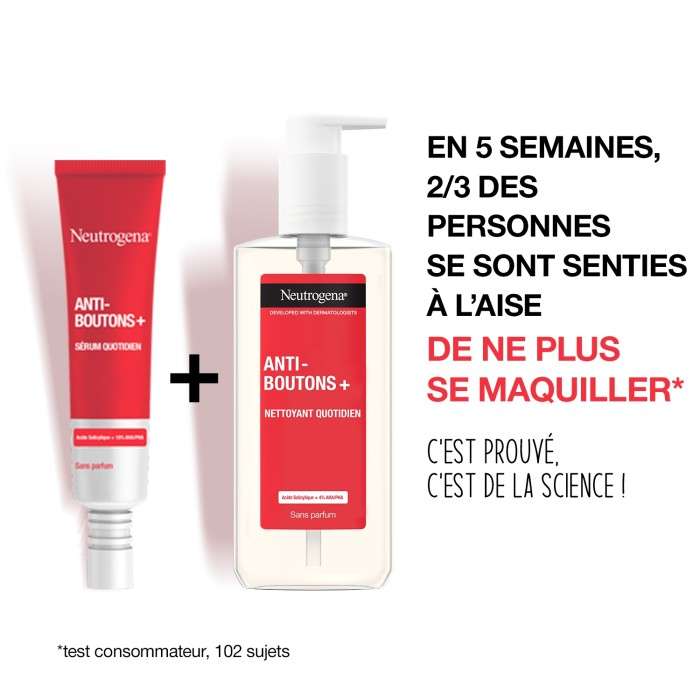 NEUTROGENA ANTI BOUTONS+ GEL NETTOYANT 200ML NEUTROGENA ANTI BOUTONS+ GEL NETTOYANT 200ML