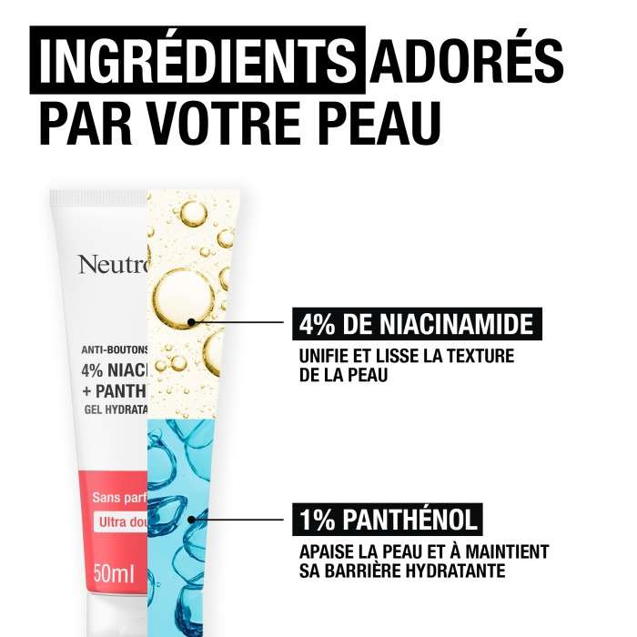 NEUTROGENA ANTI BOUTONS+ GEL HYDRATANT 50ML NEUTROGENA ANTI BOUTONS+ GEL HYDRATANT 50ML