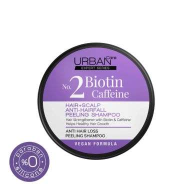URBAN CARE BIOTINE ET CAFFEINE PEELING PRE SHAMPOING ANTI CHUTE 200 ML URBAN CARE BIOTINE ET CAFFEINE PEELING PRE SHAMPOING ANTI CHUTE 200 ML