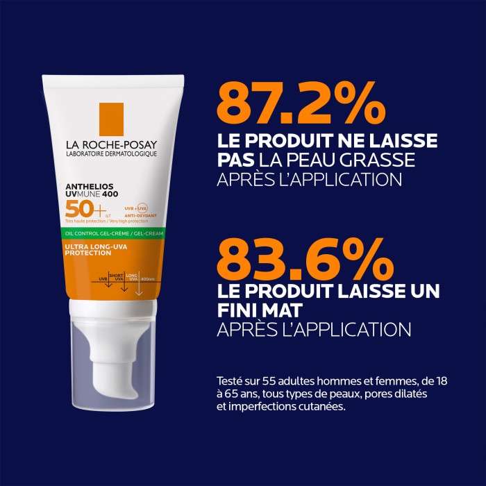 LA ROCHE POSAY OFFRE WEB ANTHELIOS UVMUNE400 OIL CONTROL INVISIBLE SPF50+ 50ML