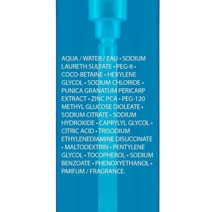 LA ROCHE POSAY EFFACLAR GEL MOUSSANT PURIFIANT PEAUX SENSIBLES GRASSES 400 ML LA ROCHE POSAY EFFACLAR GEL MOUSSANT PURIFIANT PEAUX SENSIBLES GRASSES 400 ML