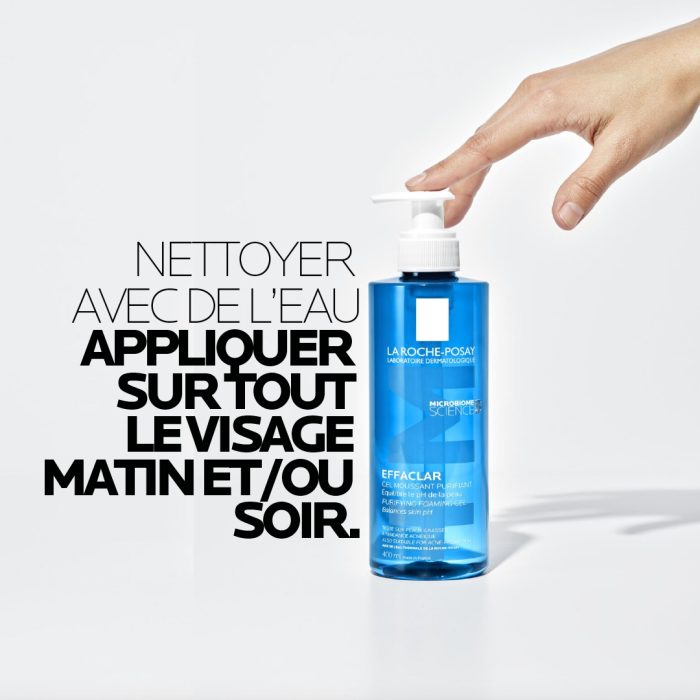 LA ROCHE POSAY EFFACLAR GEL MOUSSANT PURIFIANT PEAUX SENSIBLES GRASSES 400 ML LA ROCHE POSAY EFFACLAR GEL MOUSSANT PURIFIANT PEAUX SENSIBLES GRASSES 400 ML