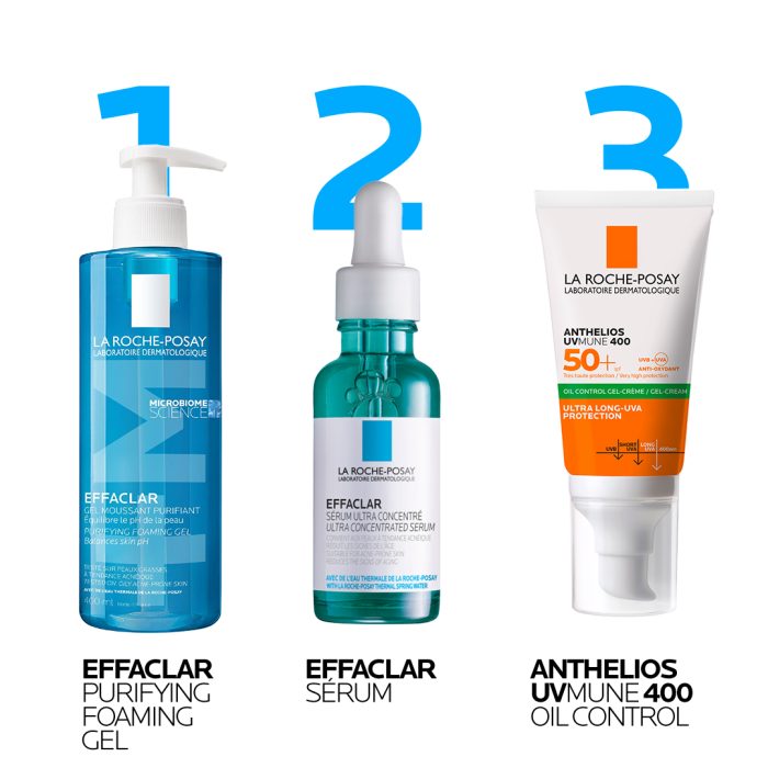 LA ROCHE POSAY EFFACLAR GEL MOUSSANT PURIFIANT PEAUX SENSIBLES GRASSES 400 ML