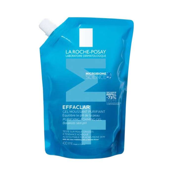 LA ROCHE POSAY EFFACLAR GEL MOUSSANT PURIFIANT RECHARGE 400ML LA ROCHE POSAY EFFACLAR GEL MOUSSANT PURIFIANT RECHARGE 400ML