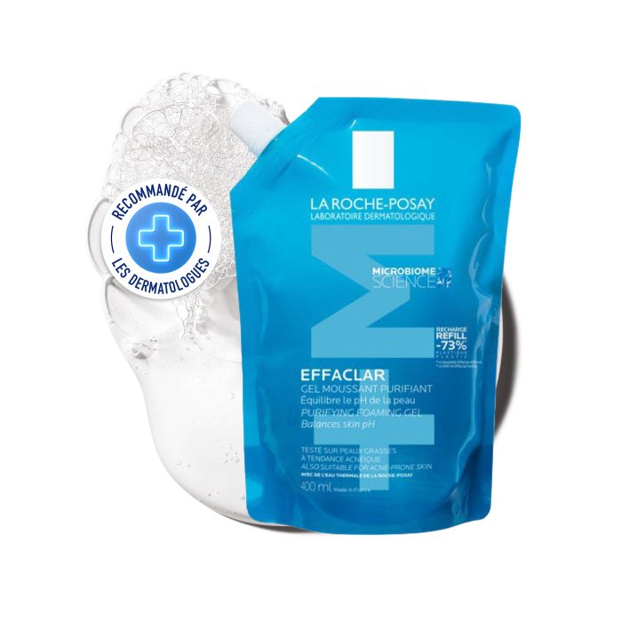LA ROCHE POSAY EFFACLAR GEL MOUSSANT PURIFIANT RECHARGE 400ML LA ROCHE POSAY EFFACLAR GEL MOUSSANT PURIFIANT RECHARGE 400ML