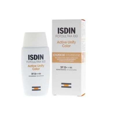 ISDIN FOTO ULTRA 100 ISDIN ACTIVE UNIFY COLOR FUSION FLUID SPF50+ 50 ML ISDIN FOTO ULTRA 100 ISDIN ACTIVE UNIFY COLOR FUSION FLUID SPF50+ 50 ML