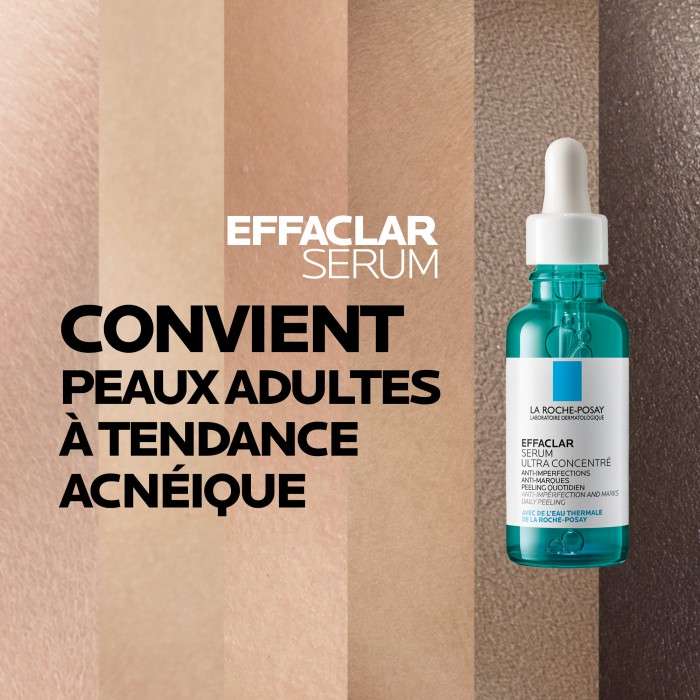 LA ROCHE POSAY EFFACLAR SERUM VISAGE ANTI IMPERFECTIONS 30ML LA ROCHE POSAY EFFACLAR SERUM VISAGE ANTI IMPERFECTIONS 30ML