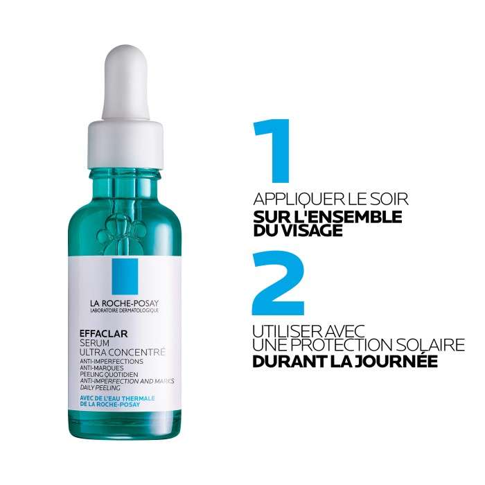 LA ROCHE POSAY EFFACLAR SERUM VISAGE ANTI IMPERFECTIONS 30ML LA ROCHE POSAY EFFACLAR SERUM VISAGE ANTI IMPERFECTIONS 30ML