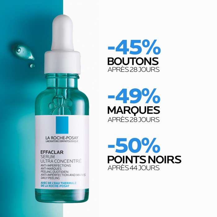 LA ROCHE POSAY EFFACLAR SERUM VISAGE ANTI IMPERFECTIONS 30ML LA ROCHE POSAY EFFACLAR SERUM VISAGE ANTI IMPERFECTIONS 30ML