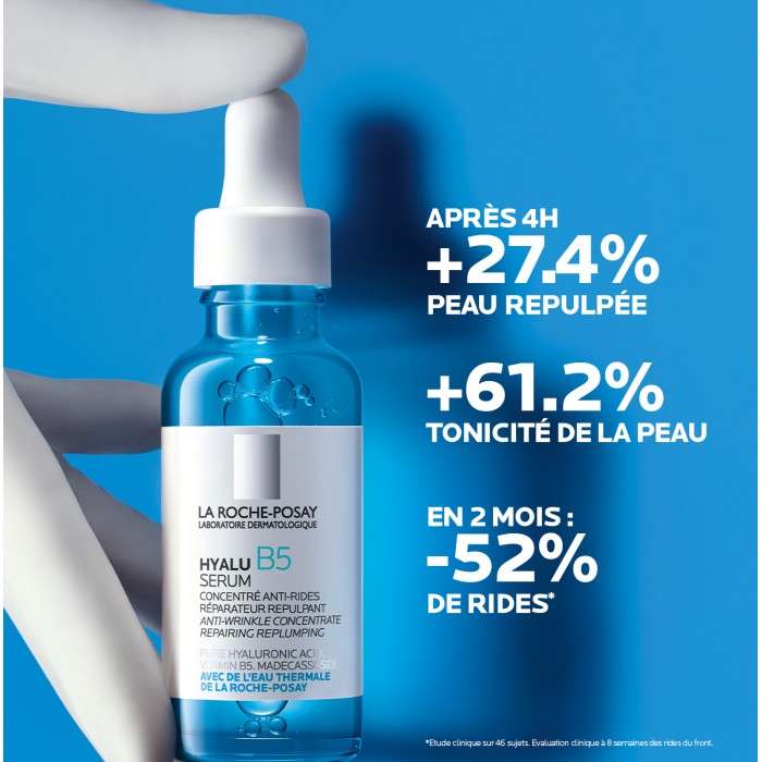 LA ROCHE-POSAY HYALU B5 SÉRUM CONCENTRÉ ANTI-RIDES RÉPARATEUR REPULPANT 30 ML
