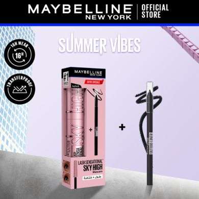 MAYBELLINE OFFRE SPECIALE MASCARA SKY HIGH +TATTOO LINER 900 NOIR MAYBELLINE OFFRE SPECIALE MASCARA SKY HIGH +TATTOO LINER 900 NOIR