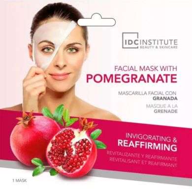 IDC INSTITUTE MASQUE TISSUE REVITALISANT VISAGE A LA GRENADE 1 UNITE
