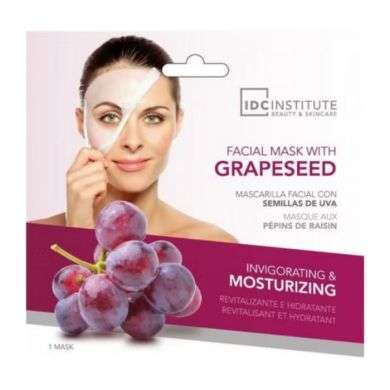IDC INSTITUTE MASQUE TISSU REVITALISANT VISAGE AU PEPINS DE RAISIN 1 UNITE IDC INSTITUTE MASQUE TISSU REVITALISANT VISAGE AU PEPINS DE RAISIN 1 UNITE
