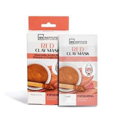 IDC INSTITUTE MASQUE EXFOLIANT ARGILE ROSE PACK DE 3