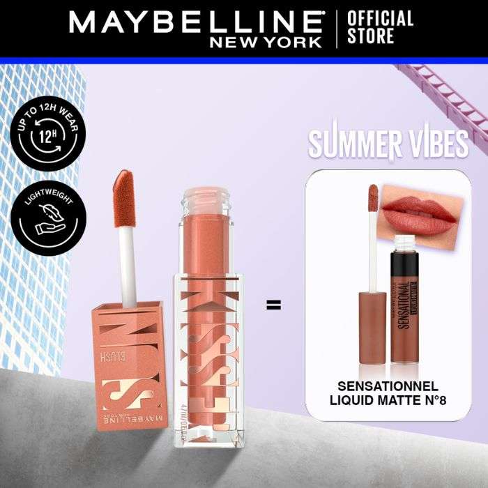 MAYBELLINE OFFRE SPECIALE SUNKISSER BLUSH 08 + RAL SENSATIONNEL LIQUID MATT N8 MAYBELLINE OFFRE SPECIALE SUNKISSER BLUSH 08 + RAL SENSATIONNEL LIQUID MATT N8