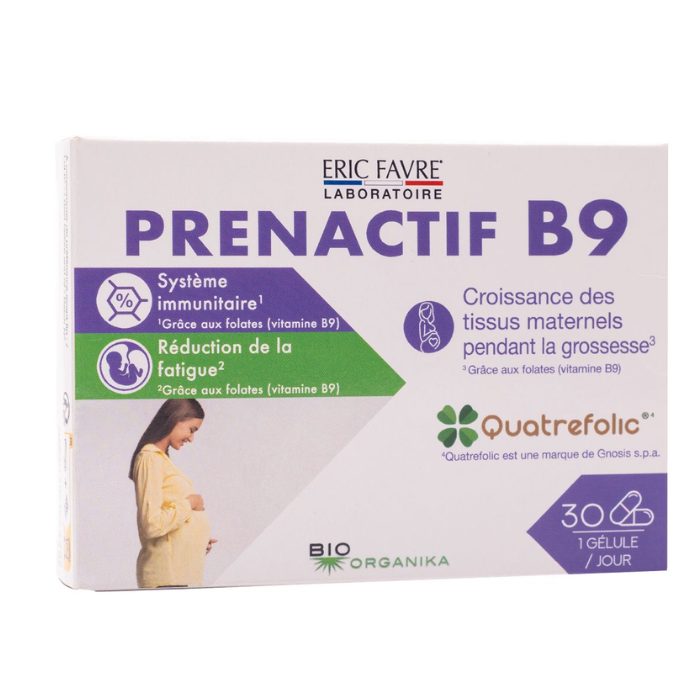ERIC FAVRE PRENACTIF B9 30 GELULES ERIC FAVRE PRENACTIF B9 30 GELULES