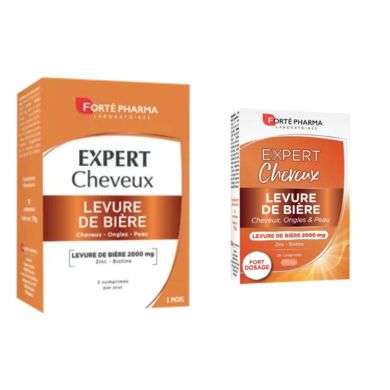 FORTE PHARMA OFFRE EXPERT CHEVEUX LEVURE DE BIERE 56 COMPRIMES + EXPERT CHEVEUX 28 COMPRIMES OFFERT FORTE PHARMA OFFRE EXPERT CHEVEUX LEVURE DE BIERE 56 COMPRIMES + EXPERT CHEVEUX 28 COMPRIMES OFFERT