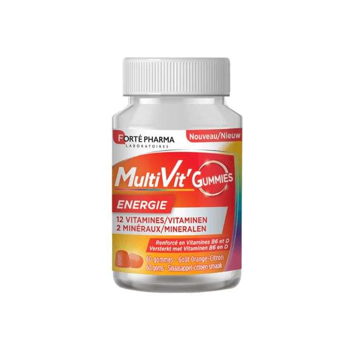 FORTE PHARMA MULTIVIT ENERGY 60 GUMMIES FORTE PHARMA MULTIVIT ENERGY 60 GUMMIES