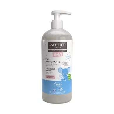 CATTIER BEBE EAU NETTOYANTE MICELLAIRE HYPOALLERGENIQUE BIO 500ML CATTIER BEBE EAU NETTOYANTE MICELLAIRE HYPOALLERGENIQUE BIO 500ML