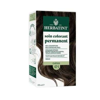 HERBATINT SOIN COLORANT PERMANENT 4N CHATAIN 150 ML HERBATINT SOIN COLORANT PERMANENT 4N CHATAIN 150 ML