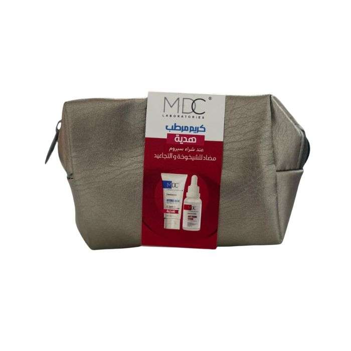 MDC OFFRE FOREVER YOUNG SERUM ANTI AGE 30 ML + CREME HYDRATANTE 30ML + TROUSSE OFFRTES  MDC OFFRE FOREVER YOUNG SERUM ANTI AGE 30 ML + CREME HYDRATANTE 30ML + TROUSSE OFFRTES